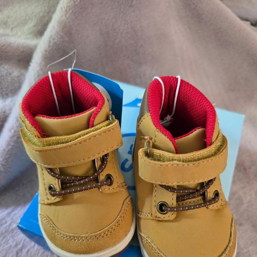 Stride Rite 360 Baby 3 Months Size Indiana Honey Yellow Boots